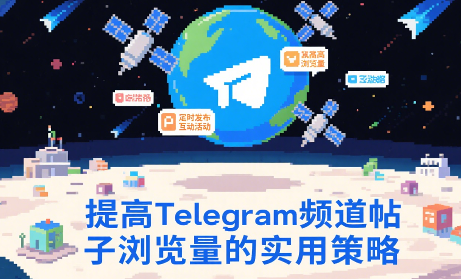 提高Telegram频道帖子浏览量的实用策略