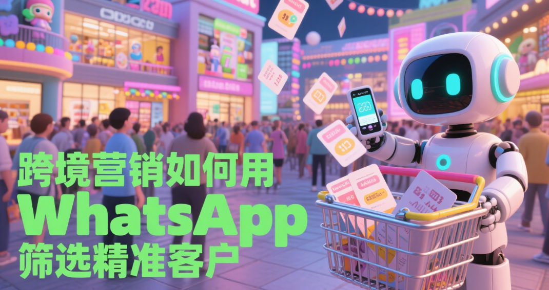 跨境营销如何用whatsapp筛选精准客户