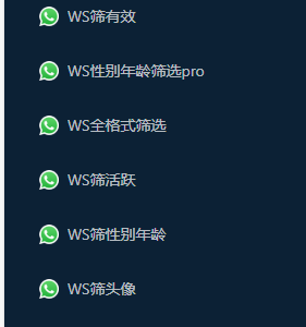 WhatsApp筛号筛料号码工具号码筛选精准用户