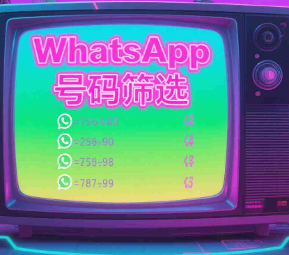 WhatsApp号码过滤快速剔除离线账号策略