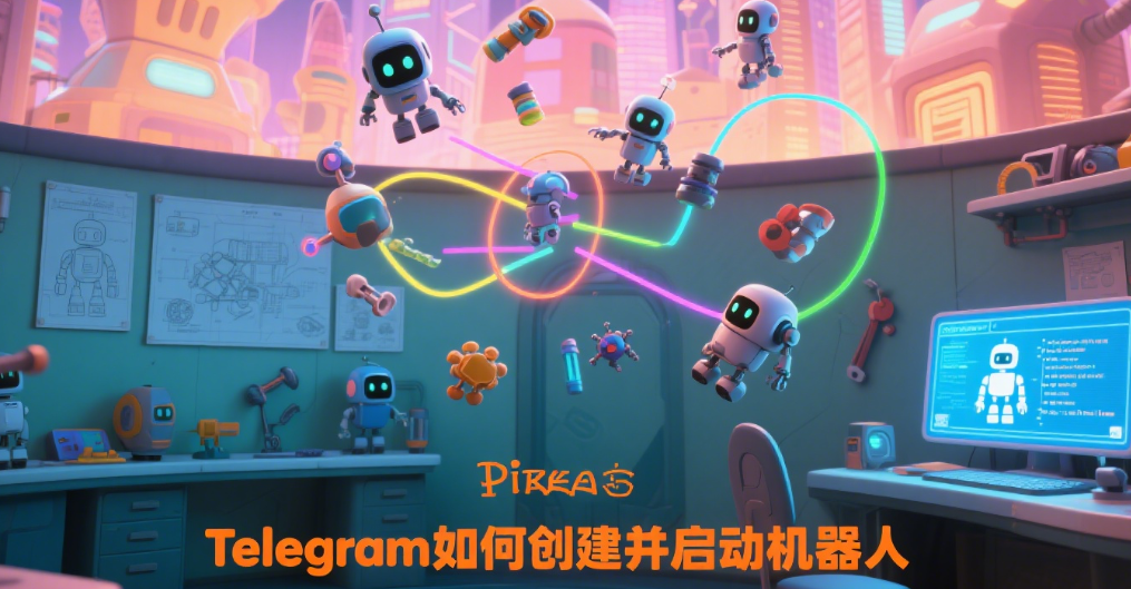 Telegram如何创建并启动机器人