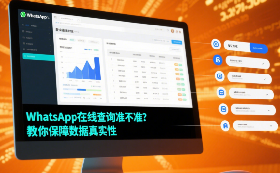 WhatsApp在线查询准不准？教你保障数据真实性