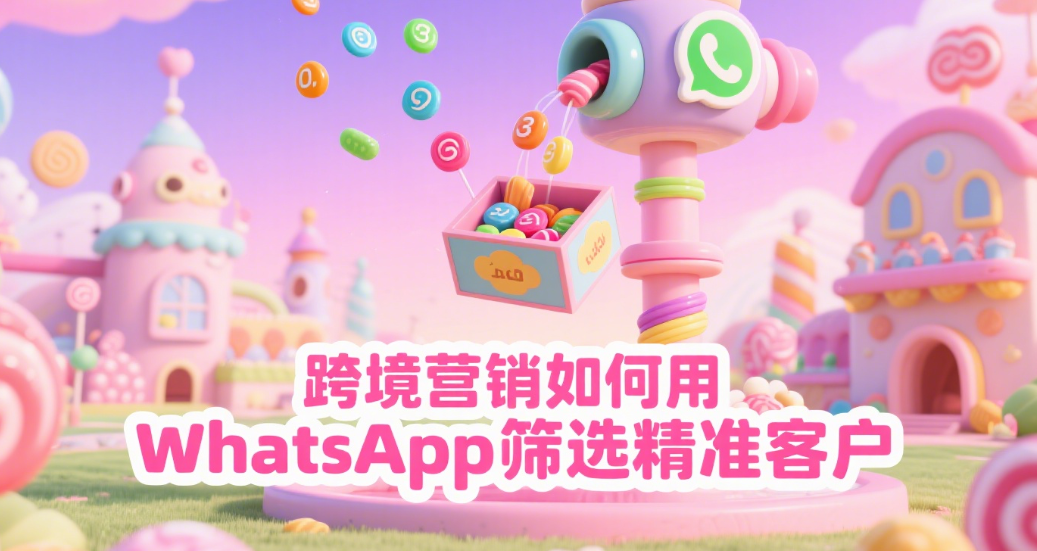 跨境营销如何用whatsapp筛选精准客户