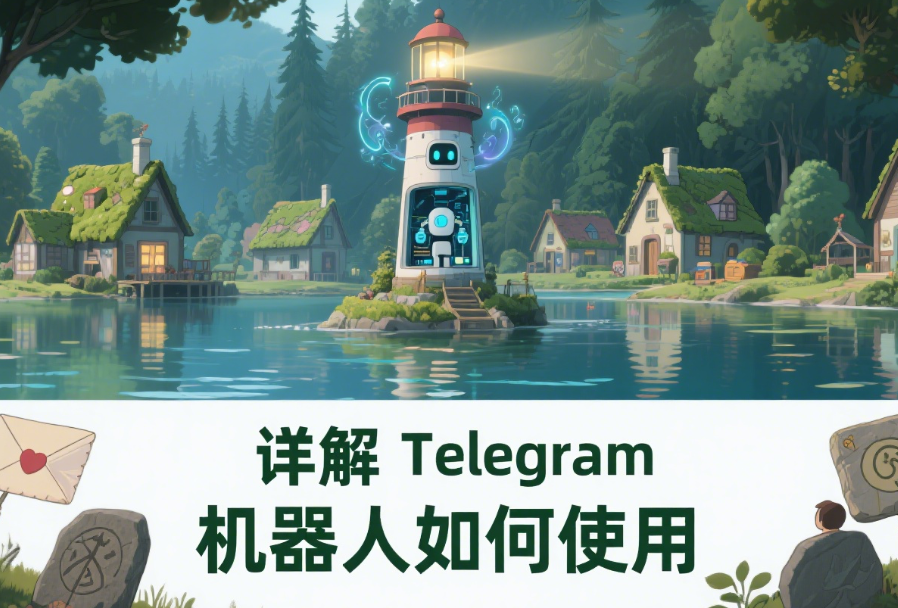 详解Telegram机器人如何使用？