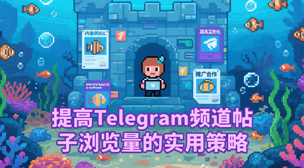 提高Telegram频道帖子浏览量的实用策略