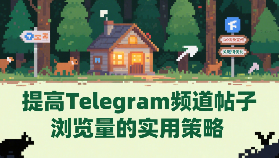 提高Telegram频道帖子浏览量的实用策略