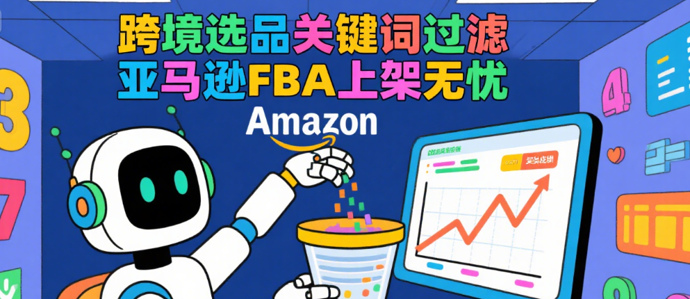 跨境选品关键词过滤：提升亚马逊FBA上架成功率