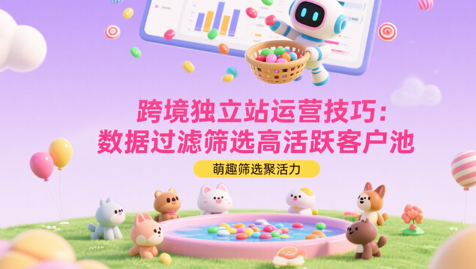 跨境独立站运营技巧：数据过滤筛选高活跃客户池
