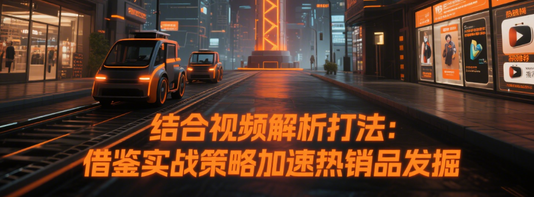 结合视频解析打法：借鉴实战策略加速热销品发掘