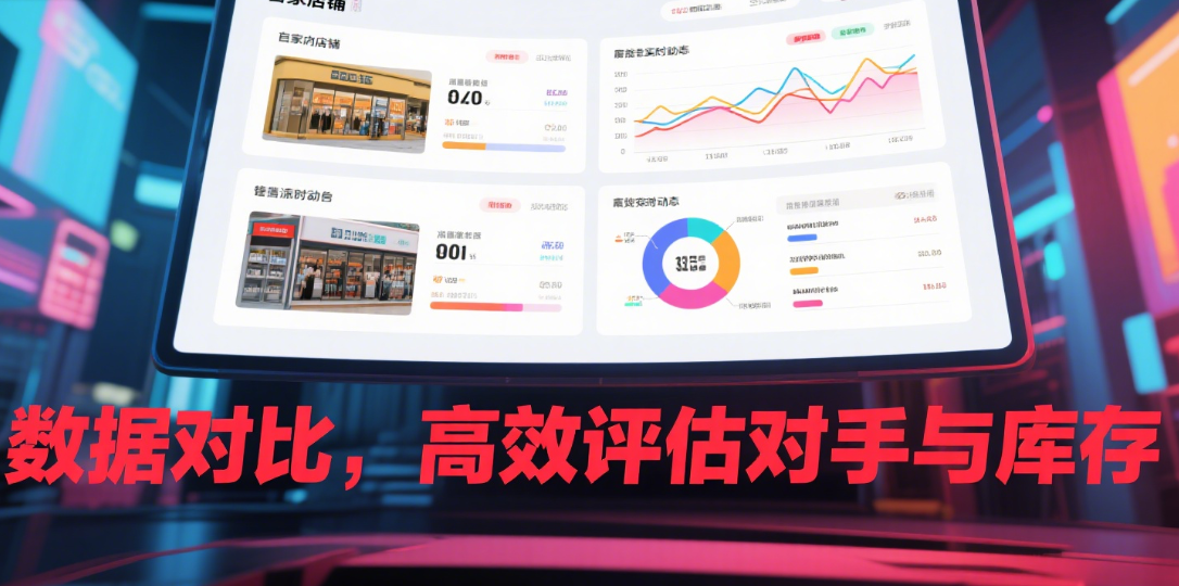 店铺数据分析工具：高效评估竞争对手和库存表现