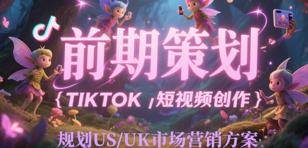 短视频＋直播整合营销：TikTok平台US/UK市场全流程案例
