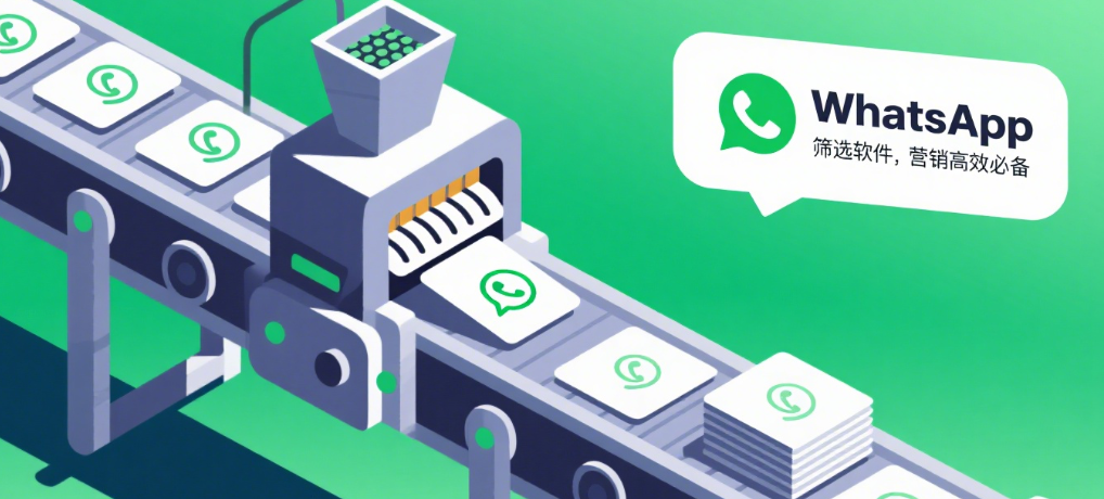 WhatsApp筛选软件