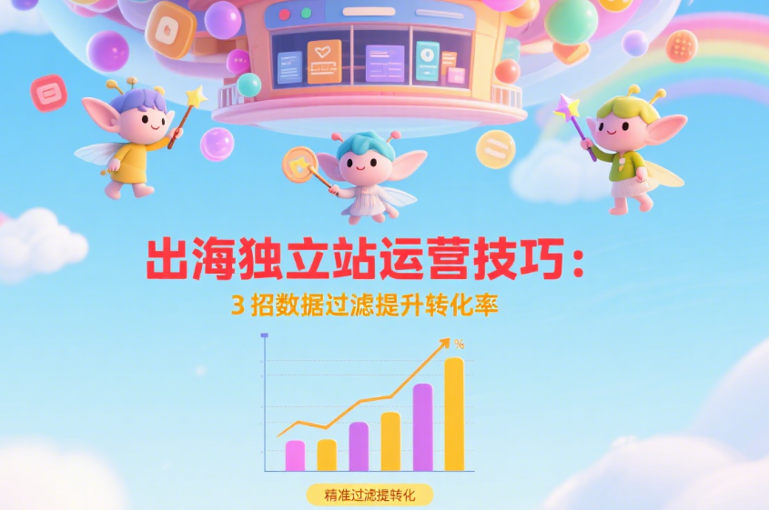 出海独立站运营技巧：3招数据过滤提升转化率
