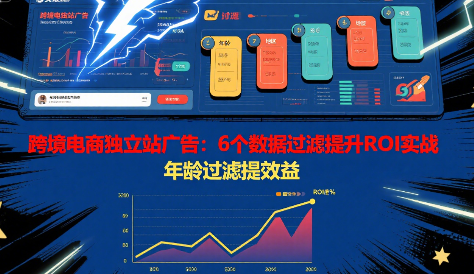 跨境电商独立站广告：6个数据过滤提升ROI实战 
